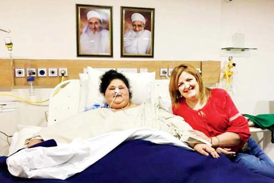 فيديو جديد: ايمان احمد المصرية اثقل امرأة في العالم تتعافى بعد ان خسرت نصف وزنها صورة رقم 1