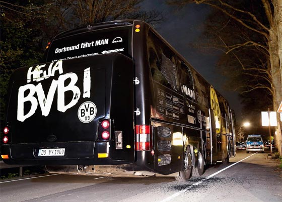 مفاجأة.. تفجير حافلة فريق دورتموند دوافعها مالية رهانية وليس ارهابية صورة رقم 8