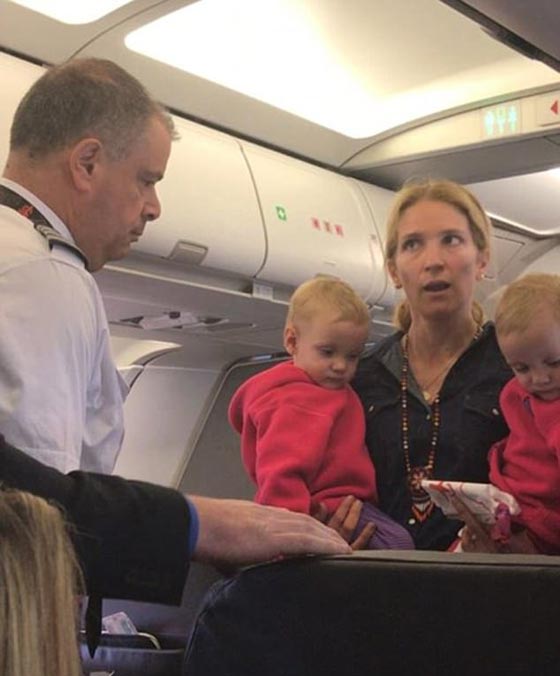 ضربها بعربة أطفال: فيديو فضيحة جديدة على متن طائرة اميريكان إيرلاينز صورة رقم 8