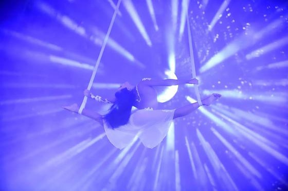 فيديو صادم.. لاعبة سيرك محترفة تفلت من يد زميلها وتسقط  صورة رقم 4