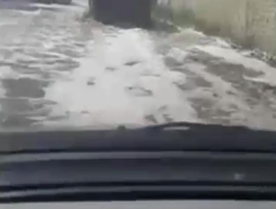 بالفيديو.. فياضانات العصير في بلدة روسية صورة رقم 2