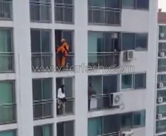 فيديو مذهل: عمليات انقاذ مدهشة لاشخاص ارادوا الانتحار من علو.. آخرهم شابة كورية صورة رقم 3