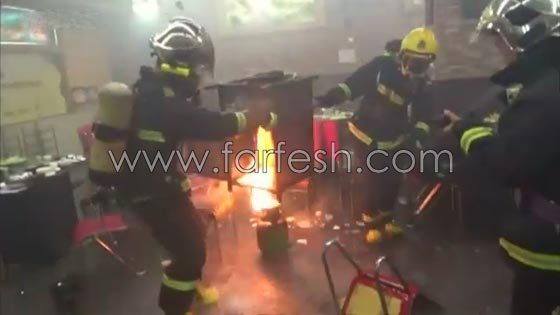 بالفيديو.. شجاعة رجال إطفاء صينيون في مواجهة الحريق صورة رقم 5