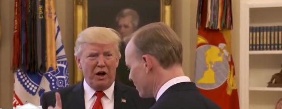 سؤال عن اوباما يغيظ ترامب ويدفعه الى قطع مقابلة صحفية والمغادرة صورة رقم 1