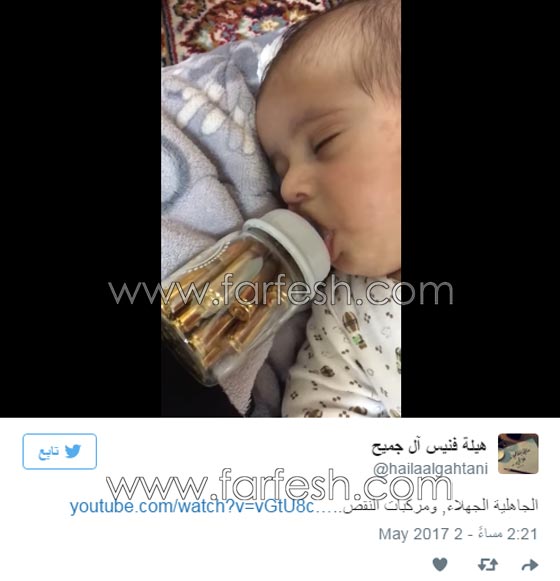  فيديو صادم: طفل يرضع من ببرونة مليئة بالرصاص بدل الحليب! صورة رقم 4