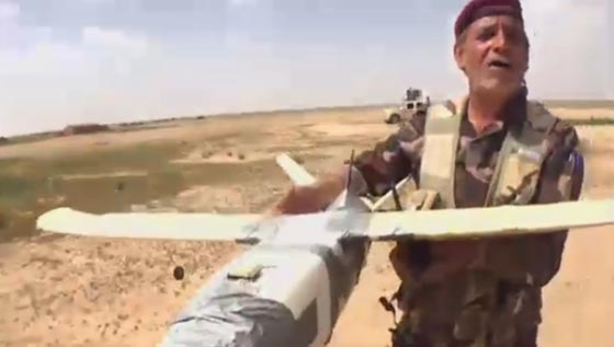  فيديو.. طائرة رصد داعشية ضالة تلتقط صورا واضحة بلا معنى! صورة رقم 1
