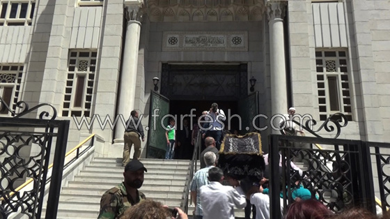  جنازة نجاح حفيظ تفضح نفاق الفنانين السوريين  صورة رقم 4