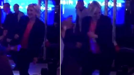 رقصة رائعة تؤديها ماري لوبان على وقع خسارتها في الانتخابات.. فيديو صورة رقم 2