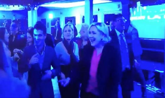  رقصة رائعة تؤديها ماري لوبان على وقع خسارتها في الانتخابات.. فيديو صورة رقم 1