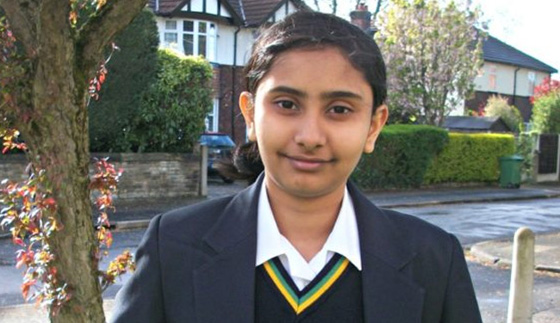 طفلة عبقرية بريطانية من اصل هندي تفوقت في اختبار الذكاء على اينشتاين صورة رقم 7