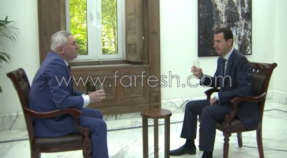 صحفي يفاجئ الأسد بمياه من نبع في دمشق صورة رقم 5