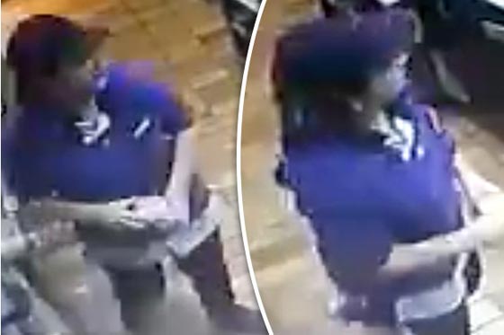 فيديو مروع: عاملة ماكدونالدز تسكب ماء ساخناً على طفل سوري لابعاده! صورة رقم 4