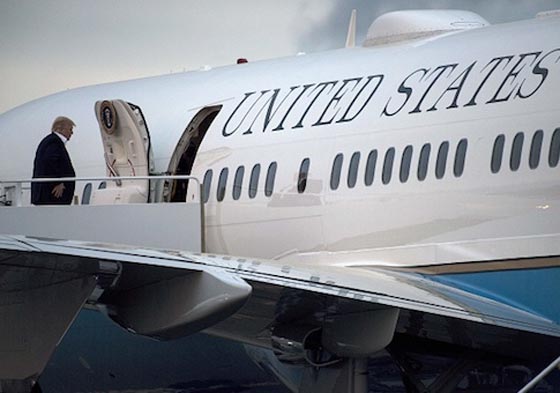 بيونغ تتسبب باضرار بقيمة ملايين الدولارات لطائرة الرئاسة الامريكية صورة رقم 2