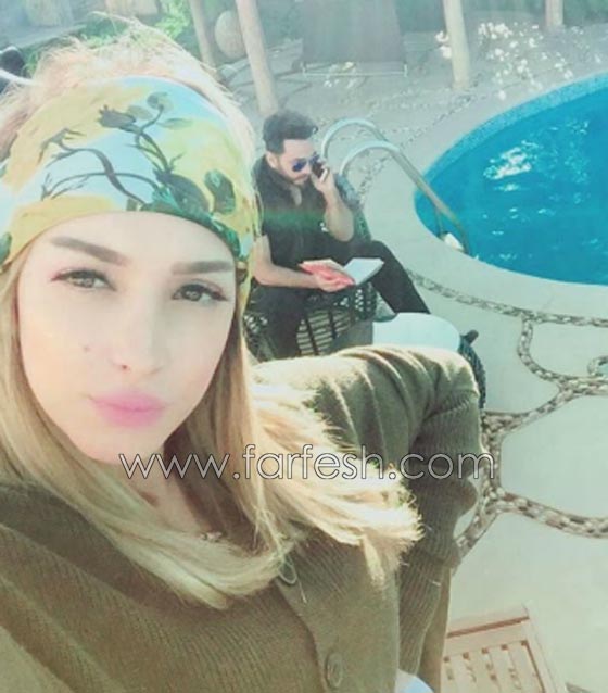  صور تامر حسني يحتفل مع اكثر ثلاث حسناوات يحبهن! صورة رقم 4