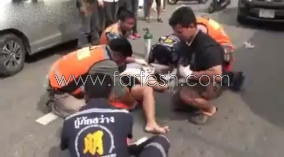 بالفيديو.. سيارة مسرعة تصدم فتاة وتطيح بها في الهواء  صورة رقم 6