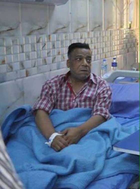 صور صحفي عراقي يقوم بعمل مؤثر جدا لانقاذ فنان كوميدي صورة رقم 2
