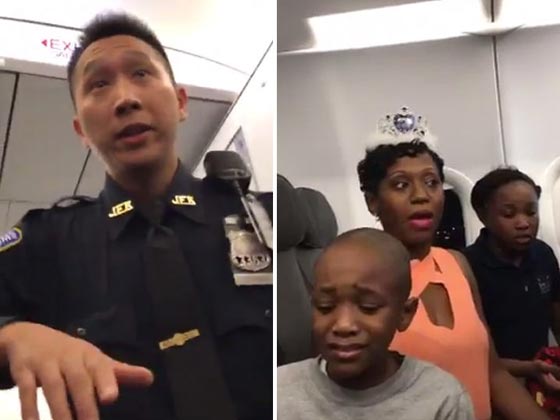 طرد أسرة أمريكية من الطائرة لسبب تافه.. فيديو  صورة رقم 3