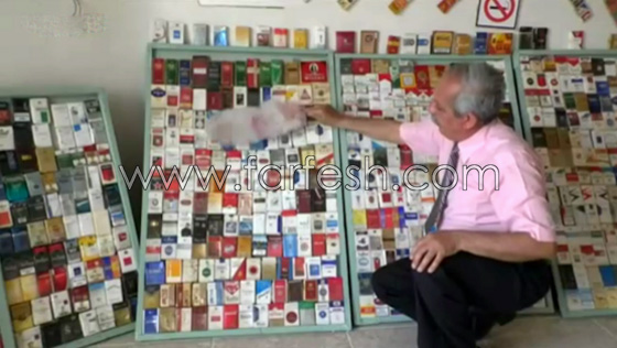 مصمم عراقي غير مدخن يجمع 3 آلاف علبة سجائر مختلفة.. فيديو صورة رقم 7