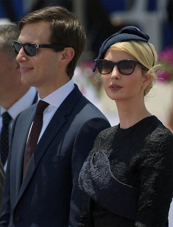 بالصور.. إيفانكا ترامب تلفت الأنظار بقبعتها اليهودية صورة رقم 1