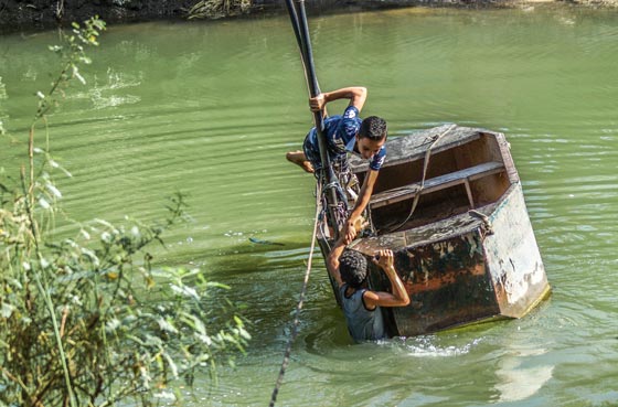 بالفيديو والصور.. حكاية القارب الغامض المسحور في مصر صورة رقم 3