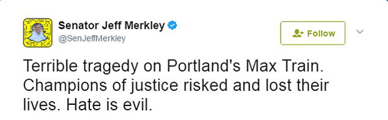  مقتل رجلين امريكيين دافعا عن مسلمة محجبة تعرضت لاعتداء لفظي صورة رقم 1