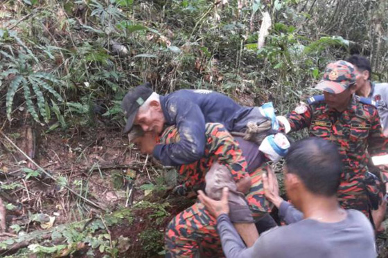 الضفادع تنقذ رجلا تاه اسبوعا في الادغال من الموت جوعا! صورة رقم 1