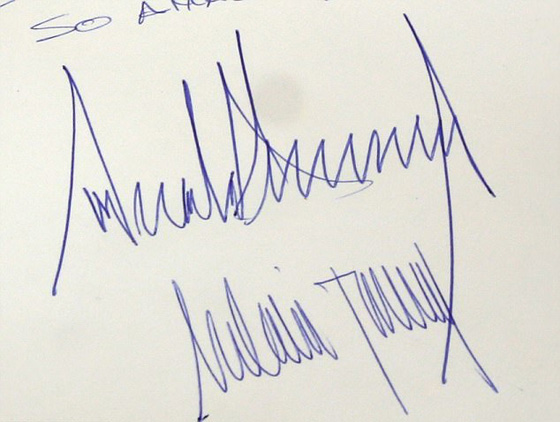  خط يد ميلانيا ترامب يكشف عن حالتها النفسية وعلاقتها بزوجها صورة رقم 3