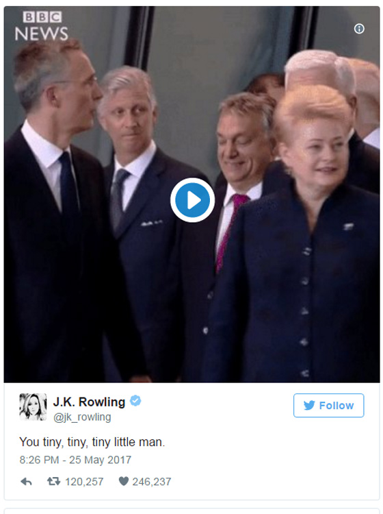 فيديو غريب.. ترامب يزاحم الرؤساء بلا خجل ليظهر في المقدمة!! صورة رقم 10