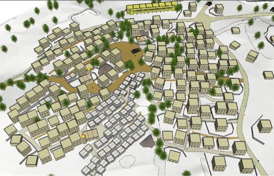 اسرائيل تبني قرية لبنانية استعدادا لمواجهة حزب الله ونصرالله يتوعد صورة رقم 7