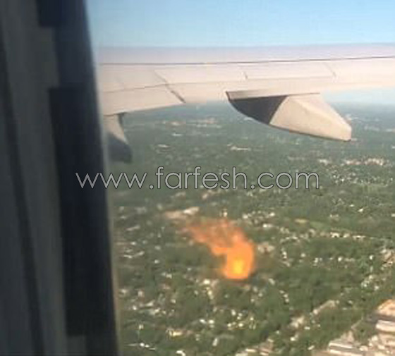 فيديو مرعب.. طائر ارتطم بطائرة ركاب فاشتعلت النار بمحركها صورة رقم 2