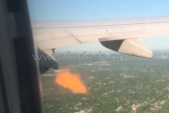 فيديو مرعب.. طائر ارتطم بطائرة ركاب فاشتعلت النار بمحركها صورة رقم 3