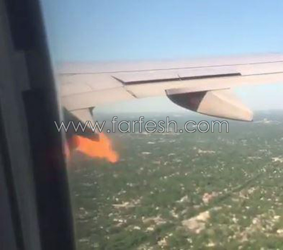 فيديو مرعب.. طائر ارتطم بطائرة ركاب فاشتعلت النار بمحركها صورة رقم 1