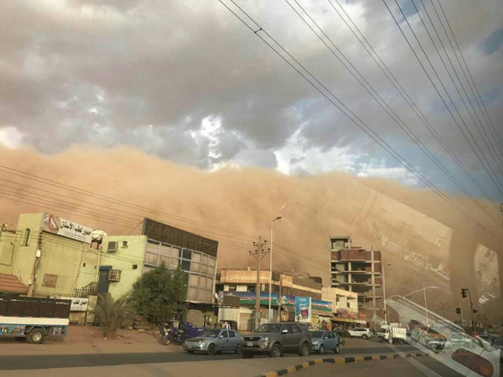  ظاهرة الهبوب تعود وتعصف بالخرطوم وتحولها الى مدينة اشباح.. صور صورة رقم 3
