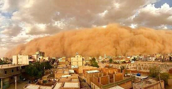  ظاهرة الهبوب تعود وتعصف بالخرطوم وتحولها الى مدينة اشباح.. صور صورة رقم 1