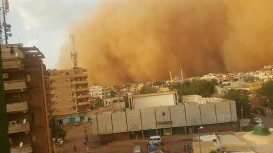  ظاهرة الهبوب تعود وتعصف بالخرطوم وتحولها الى مدينة اشباح.. صور صورة رقم 7