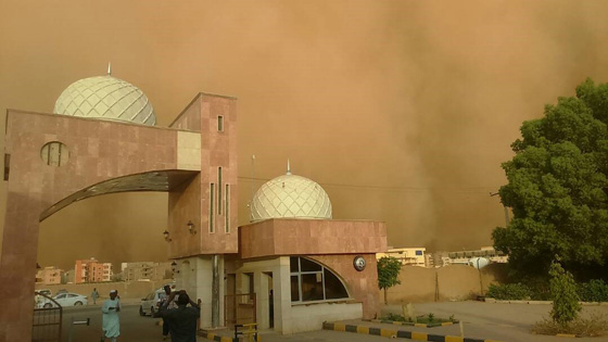 ظاهرة الهبوب تعود وتعصف بالخرطوم وتحولها الى مدينة اشباح.. صور صورة رقم 9