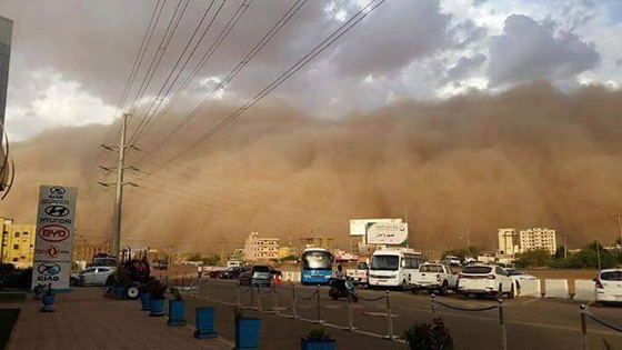  ظاهرة الهبوب تعود وتعصف بالخرطوم وتحولها الى مدينة اشباح.. صور صورة رقم 13