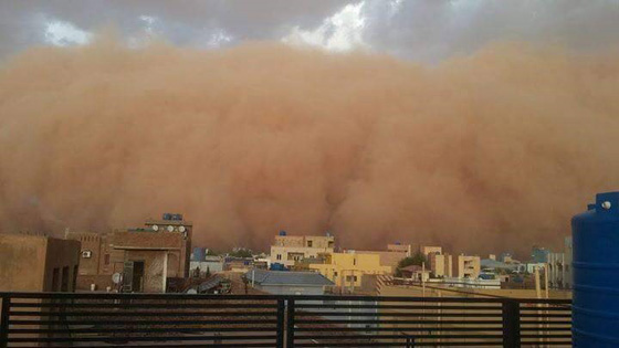  ظاهرة الهبوب تعود وتعصف بالخرطوم وتحولها الى مدينة اشباح.. صور صورة رقم 14