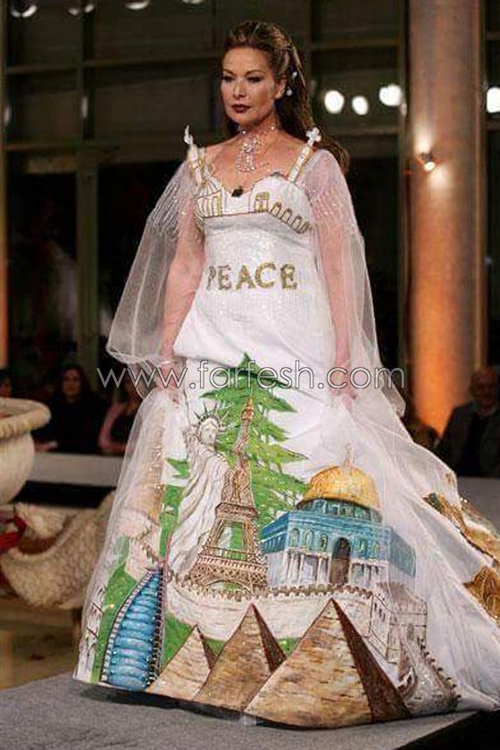 لماذا ارتدت الفنانة الفلسطينية لينا مخول فستان الوزيرة الإسرائيلية؟ وما علاقته بالقدس؟ صورة رقم 5