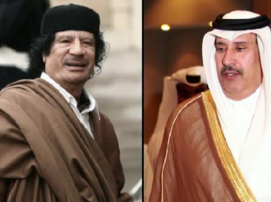 تسجيل صوتي صادم: أمير قطر السابق يتآمر مع القذافي ضد السعودية!! صورة رقم 2