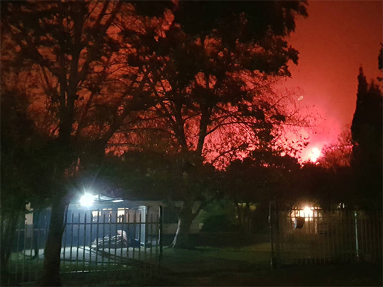 مشاهد مرعبة.. حرائق غابات ضخمة تلتهم قرية بجنوب افريقيا صورة رقم 7