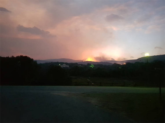 مشاهد مرعبة.. حرائق غابات ضخمة تلتهم قرية بجنوب افريقيا صورة رقم 11