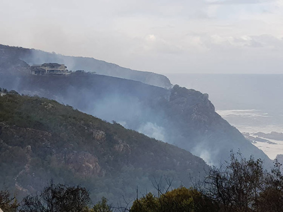 مشاهد مرعبة.. حرائق غابات ضخمة تلتهم قرية بجنوب افريقيا صورة رقم 16