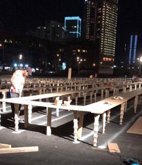 رمضان بالقلب.. يدخل لبنان موسوعة غينيس من باب اكبر مائدة افطار صورة رقم 3