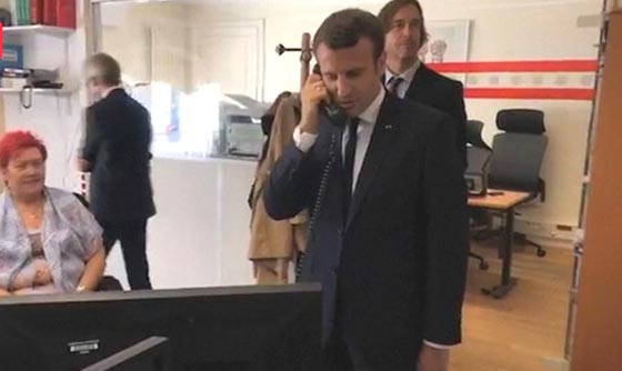 مواطن فرنسي لم يصدق ان يرد على الهاتف الرئيس ماكرون فاغلق الخط بوجهه صورة رقم 2