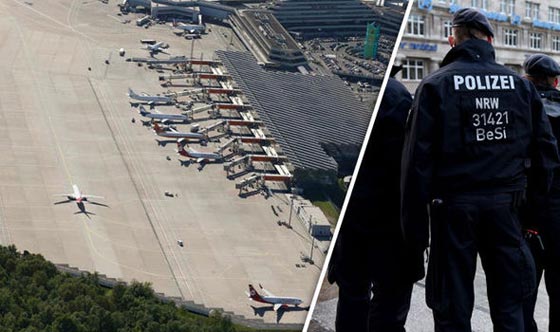  محادثة مريبة وحقيبة مشبوهة تجبر طائرة على الهبوط وانزال الركاب بالتزحلق صورة رقم 1