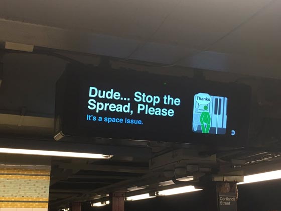 مدريد تحظر على الرجال الجلوس منفرجي الساقين في المواصلات العامة صورة رقم 4