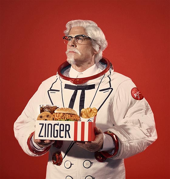 كنتاكي ترسل شطيرة دجاج إلى الفضاء صورة رقم 1