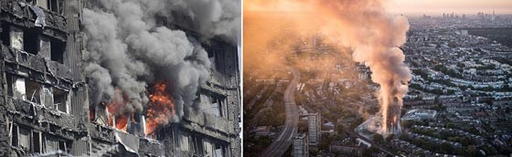 شاهدة عيان مغربية: رأيت بنفسي طفلا يهوي من عاشر طابق وينجو من حريق لندن صورة رقم 2