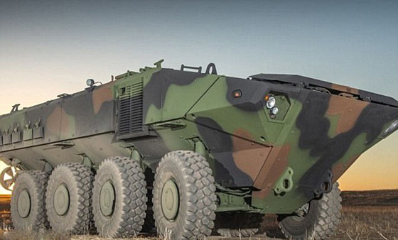 شاهد اسرع مركبة برمائية مدرعة في العالم طورتها الصين.. فيديو صورة رقم 1